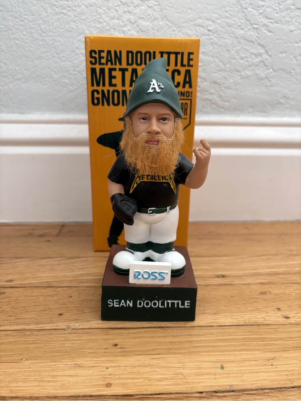 Oakland Athletics A’s Sean Doolittle #62 Gnome 2016 SGA